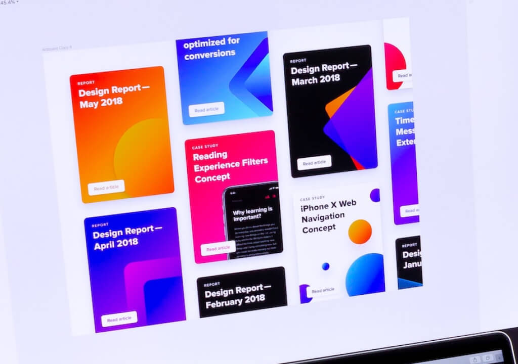 Blue Social Media Icons Set